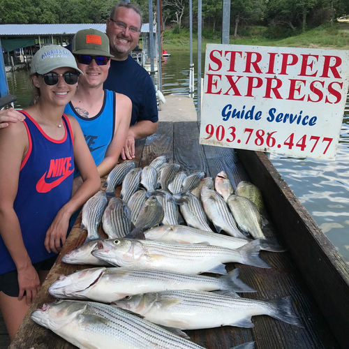 Lake Texoma Fishing Guides Prices Striper Express