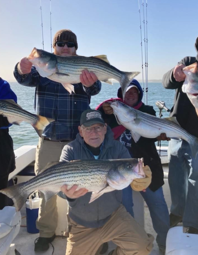 How is the fishing at Lake Texoma right now